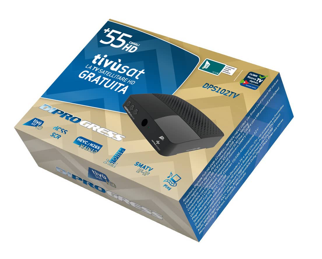Giftbox 3D DiProgress DPS102TV 55+
